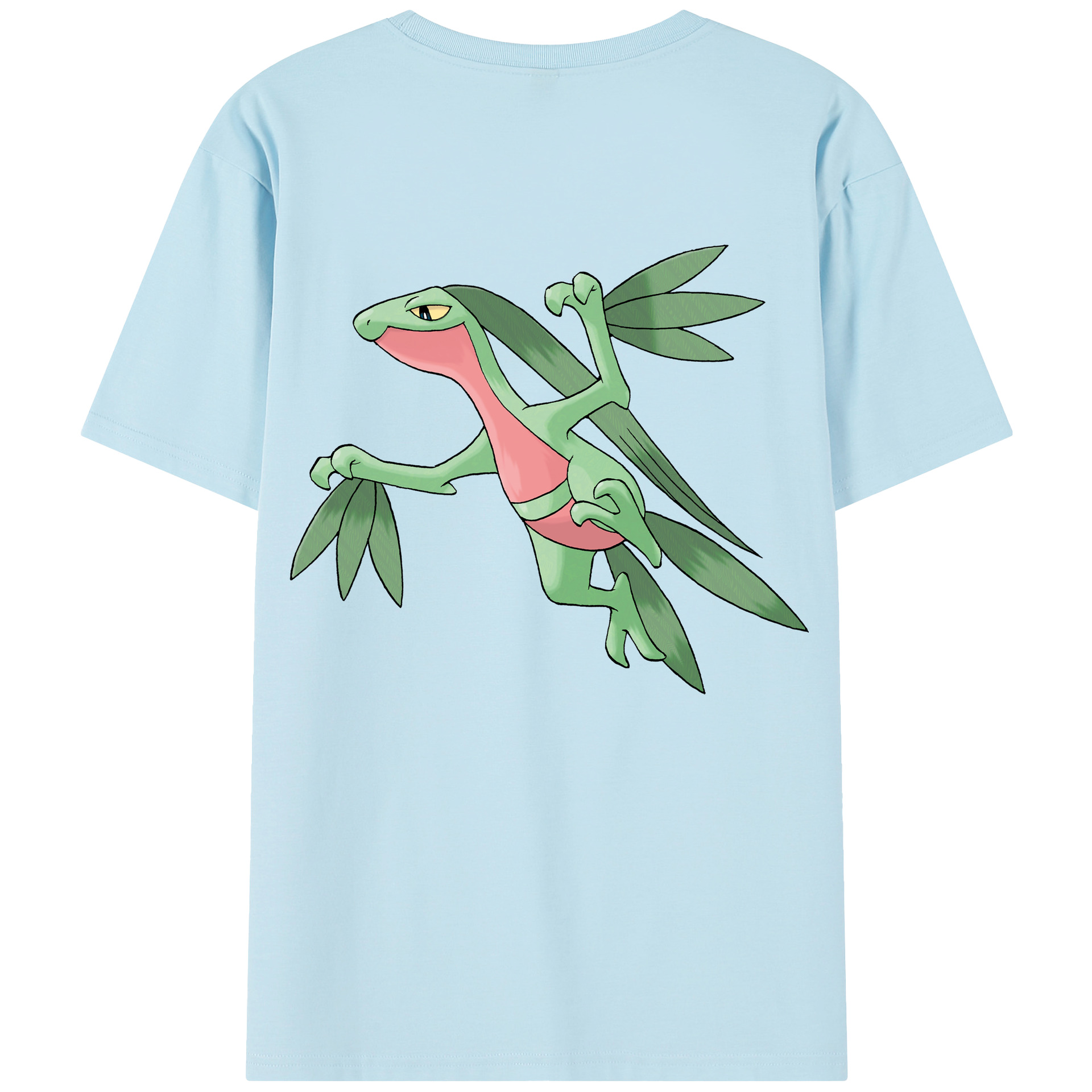 （画像用） ポケットモンスター Pokémon 綿100％半袖Tシャツ（背面プリント）